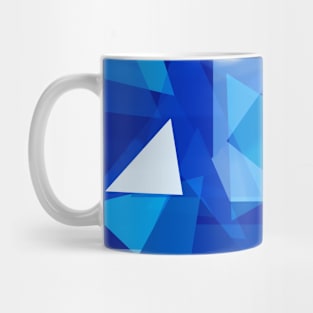 Abstract in Blue Mug